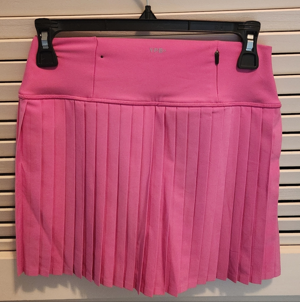 Abercrombie & Fitch Pink Pleated Mini Skirt